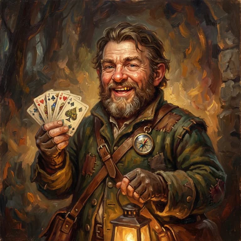 Pip Underbough, a halfling rogue